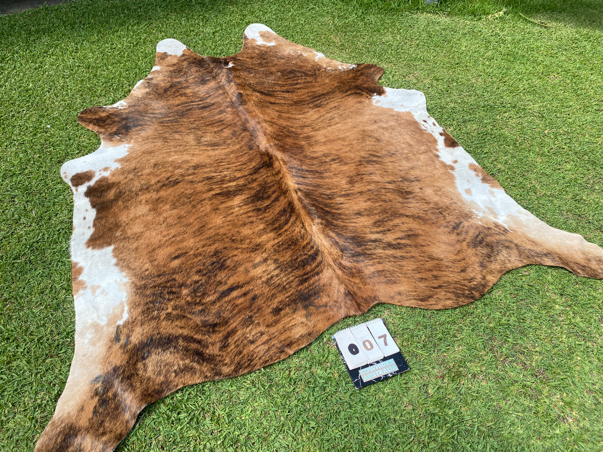 07. Brindle white belly cowhide Cowhides Australia