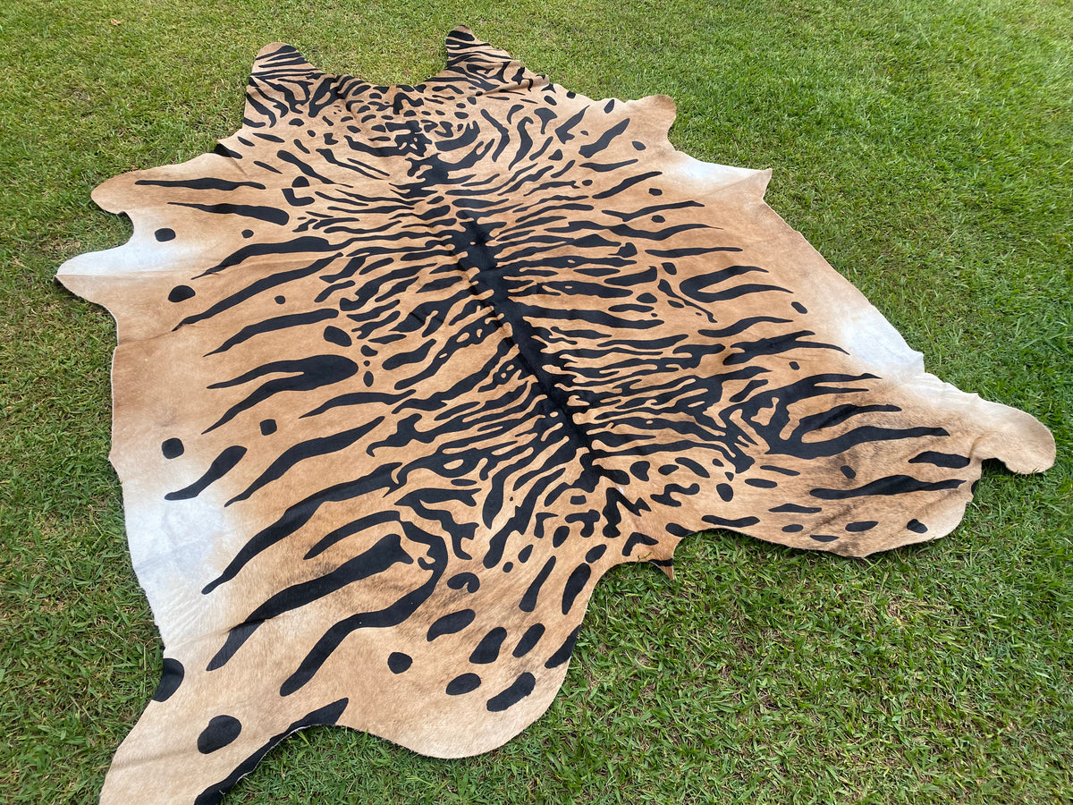 06. Tiger print Cowhide Cowhides Australia