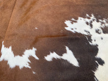Load image into Gallery viewer, 96: Black white with reddish flecks Cowhide