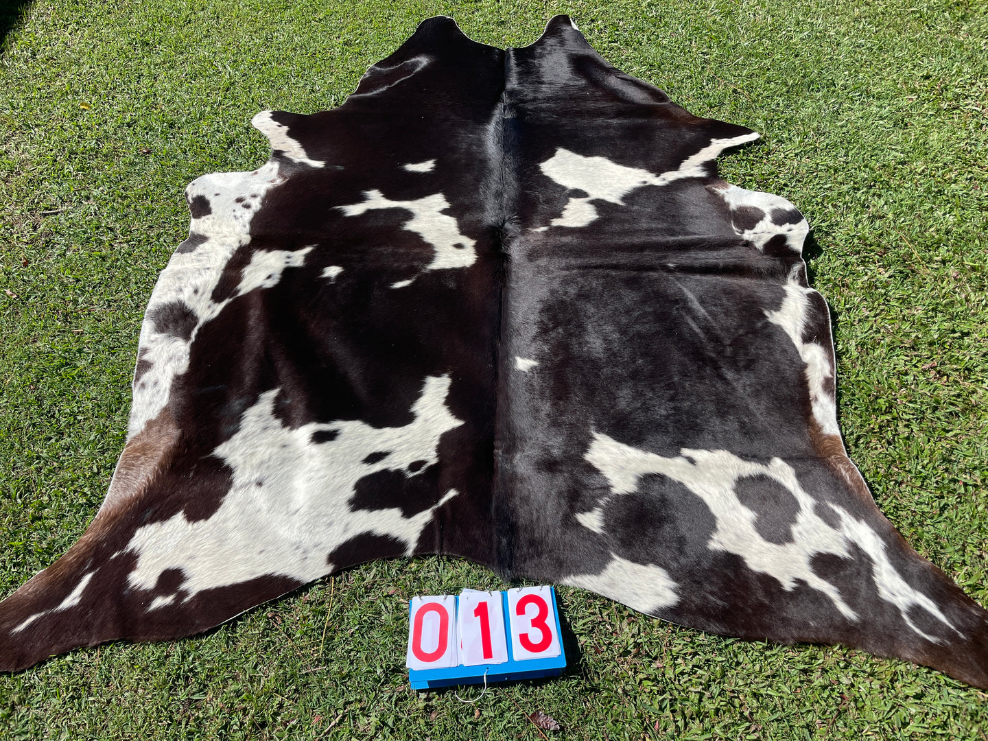 13. Black White Cowhide