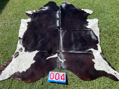 04. Black White Reddish Cowhide