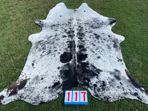 a117. Salt & Pepper Cowhide