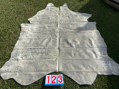 a123. Gold Acid Wash Cowhide