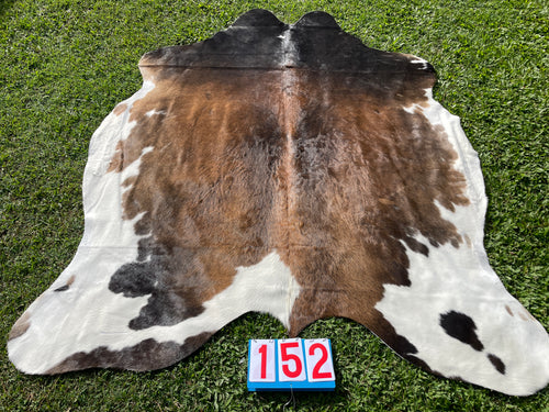 a152. Black White Reddish Long Coat