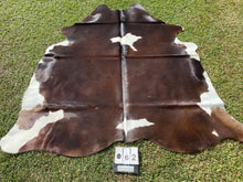 Load image into Gallery viewer, 62. Chocolate brown and white Cowhide