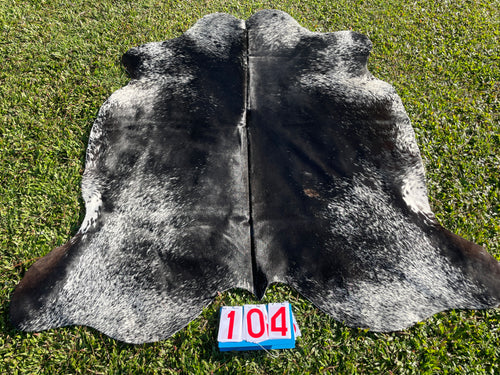 a104. Salt Pepper Cowhide