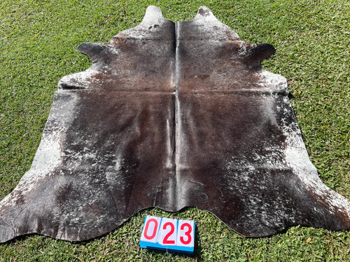 23. Chocolate Salt Pepper Cowhide