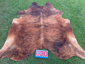 30. Brindle Cowhide