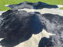 Load image into Gallery viewer, a174. Black White Cowhide