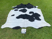 Load image into Gallery viewer, a155 Black white Cowhide