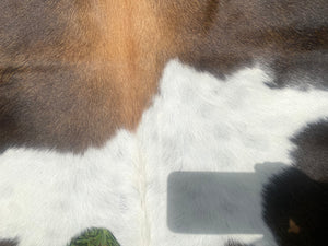 94. Black White Red  Cowhide