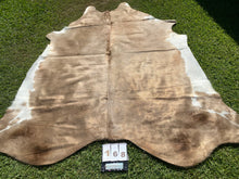 Load image into Gallery viewer, a168. Mocha and White Cowhide