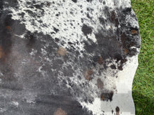 Load image into Gallery viewer, a110. Huge Black White Reddish Cowhide