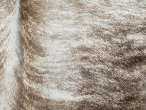 a156 Cream Brindle Cowhide