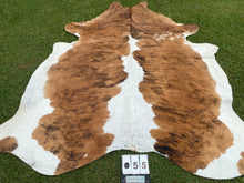 Load image into Gallery viewer, 55.Brindle  and white Cowhide