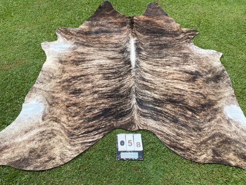 58. Tiger Brindle cowhide