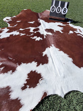 Load image into Gallery viewer, 08. Brown and White Cowhide