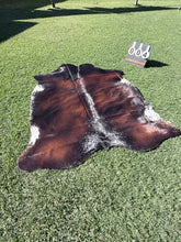 Load image into Gallery viewer, 04. Black White Reddish Cowhide