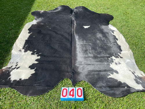 40. Black and white Cowhide