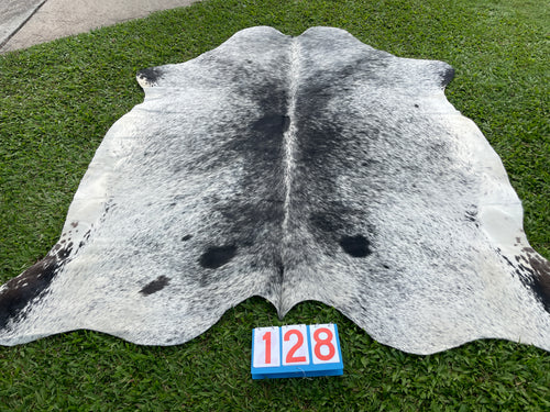 a128. Salt and Pepper Cowhide