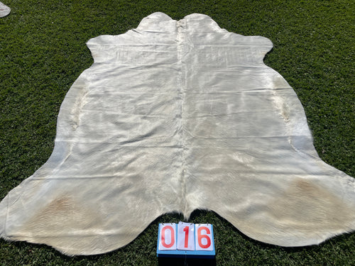 16. White Cowhide