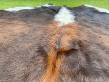 Load image into Gallery viewer, a117. Black white reddish Cowhide