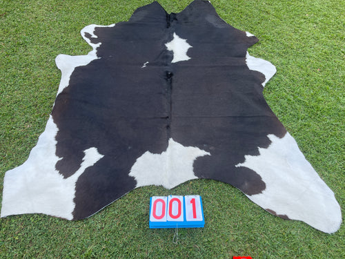 01. Black and White Cowhide