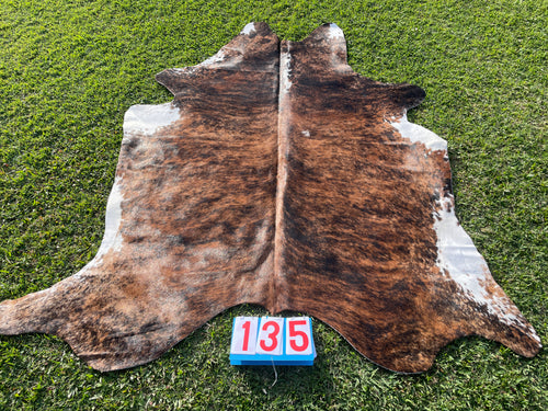 a135. Brindle Cowhide