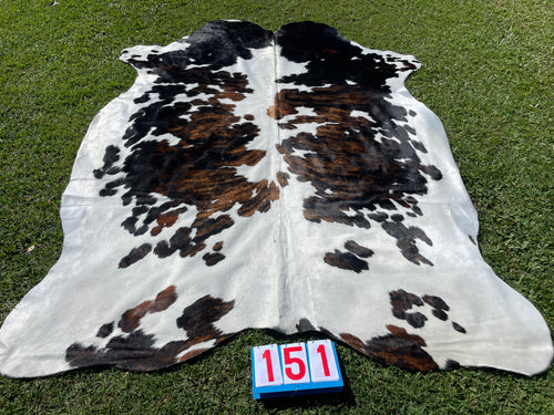 a151.Tri Colour Cowhide