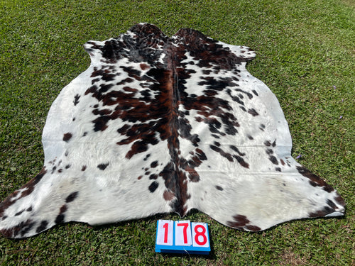 a178. Tri Colour Cowhide