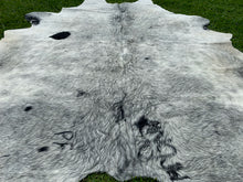 Load image into Gallery viewer, a137 Grey Roan Salt and Pepper Cowhide