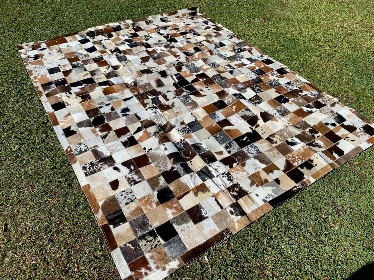 Patchwork - Larger size Multicolour (2) – Cowhides Australia