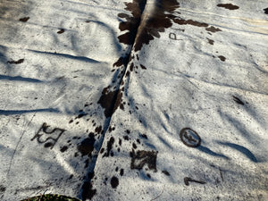 a104. Salt pepper Cowhide